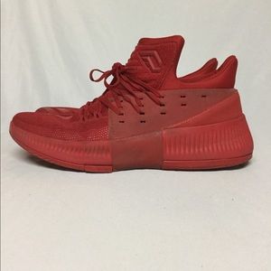 Adidas Dame 3 Scarlet USED NO BOX